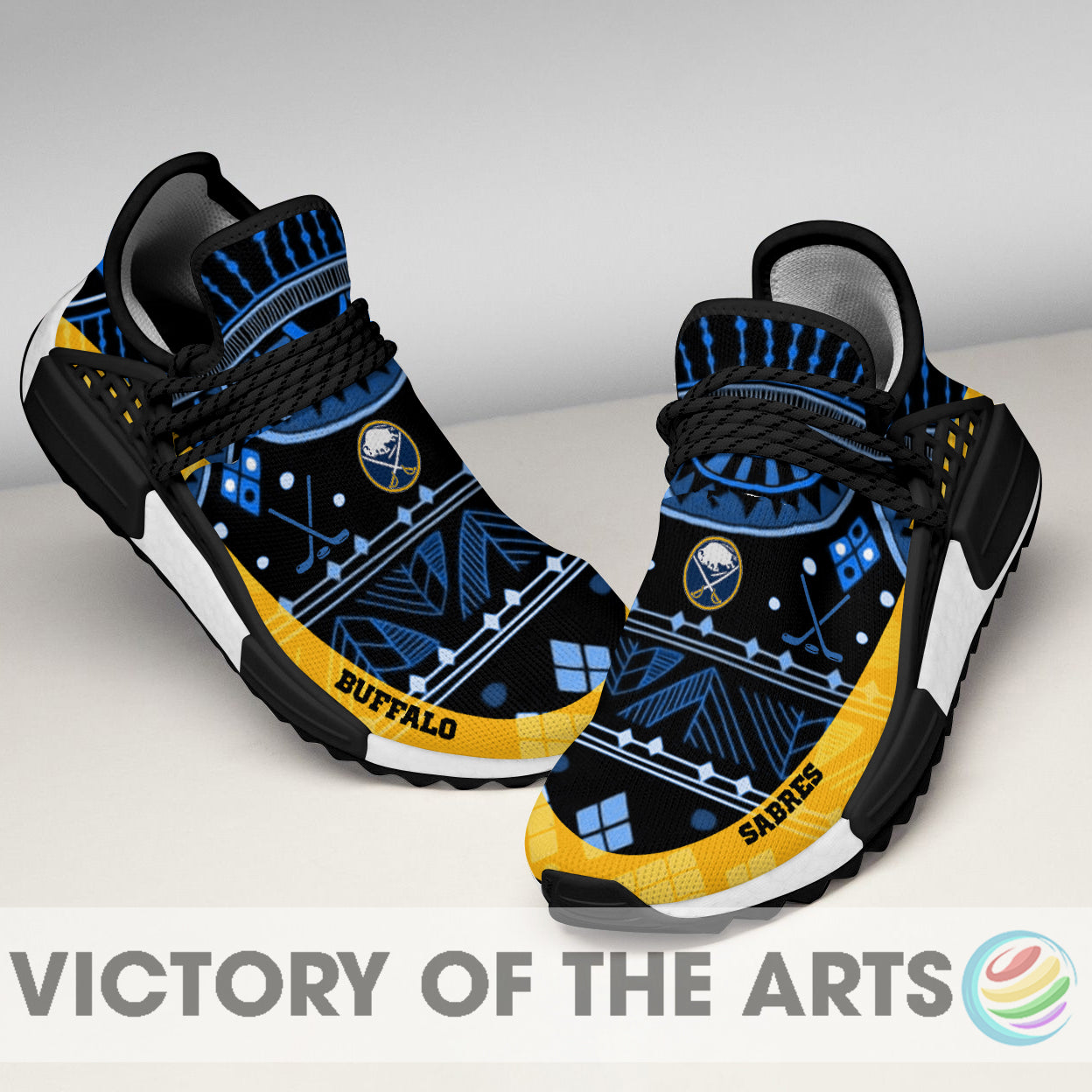 Amazing Pattern Human Race Buffalo Sabres Shoes For Fans