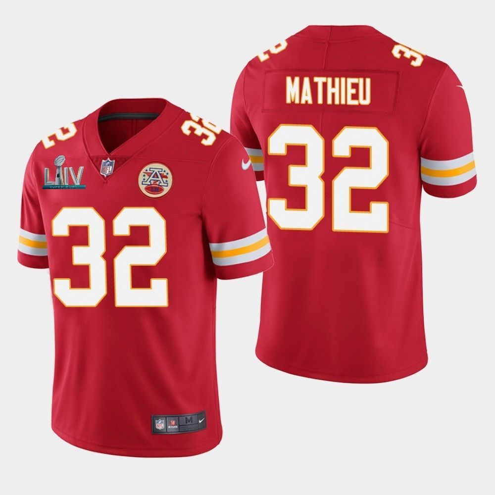 Tyrann Mathieu #32 Kansas City Chiefs 2020 NFL Red Jersey Jersey