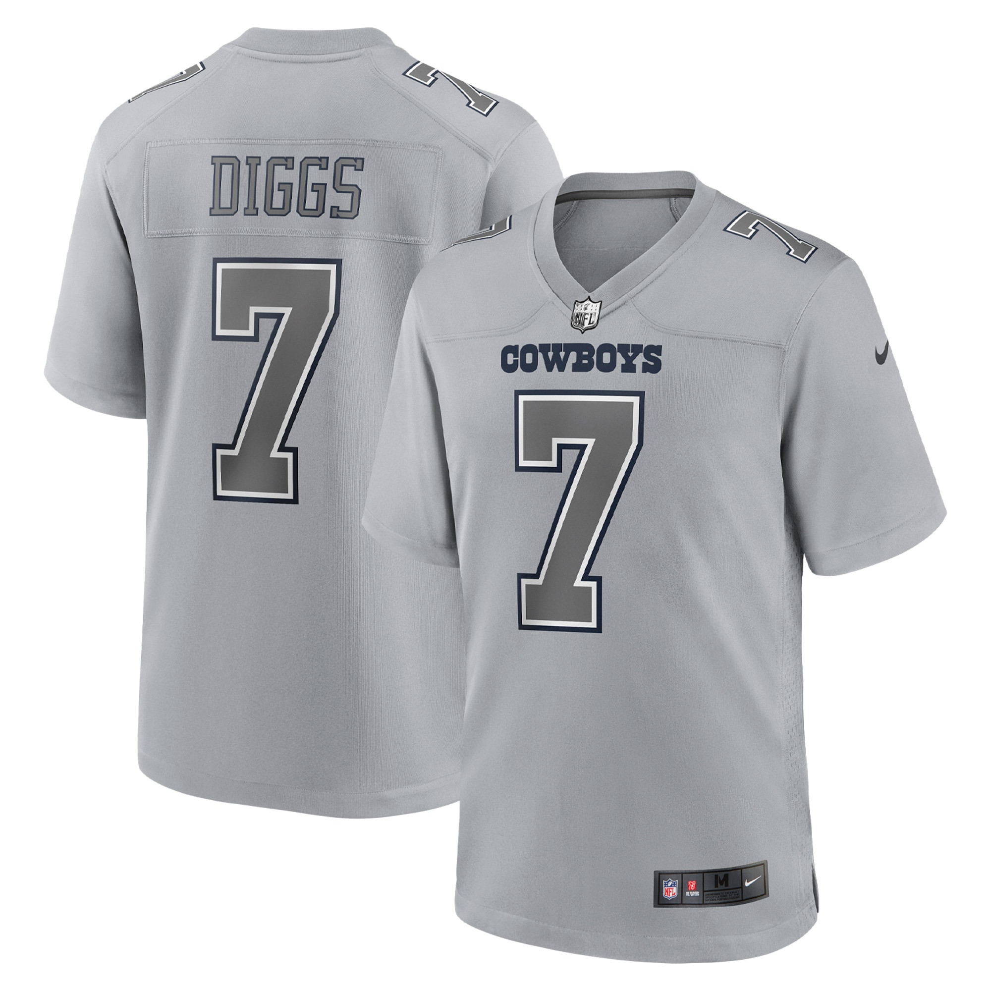 Trevon Diggs Dallas Cowboys Atmosphere Fashion Game Jersey – Gray NFL