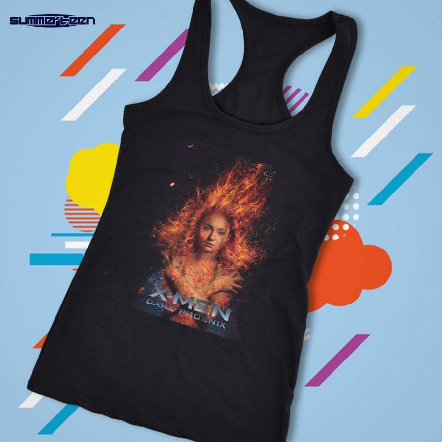 X Men Dark Phoenix Poster Women’S Tank Top Racerback