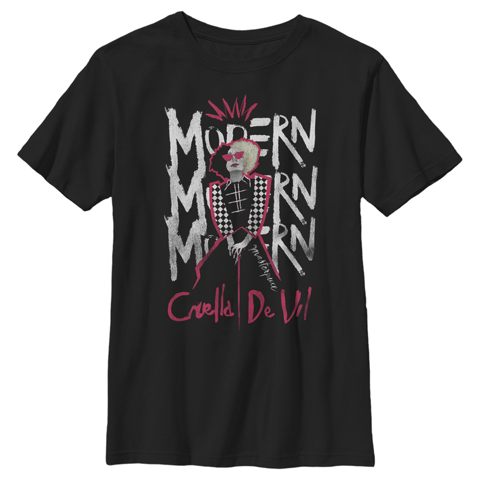 Cruella Boy’S Modern Masterpiece  T-Shirt