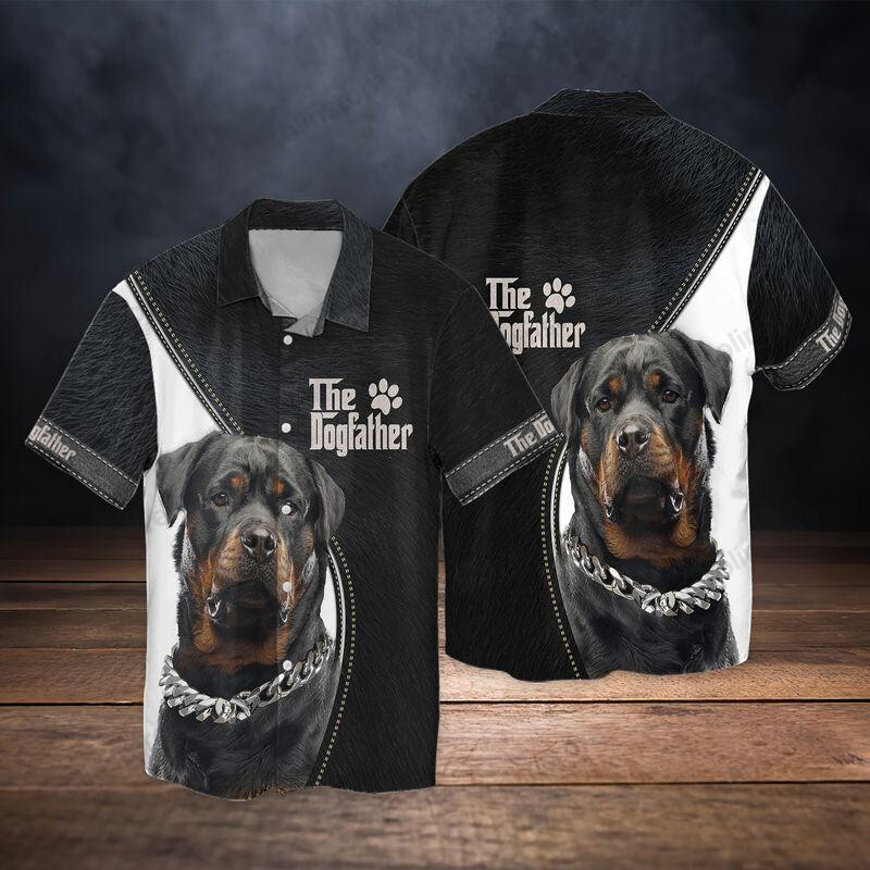 Rottweiler Hawaii Shirt The Dog Father Gift For Lover Ha20565