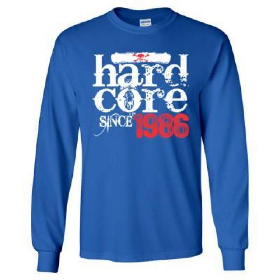 AGR Hard Core Since 1986 – Long Sleeve T-Shirt