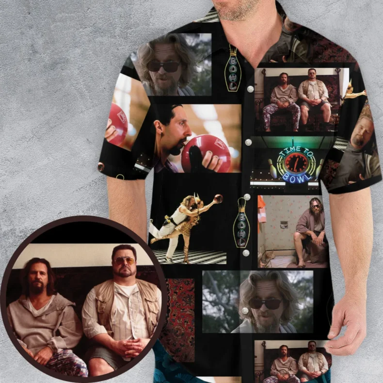 The Big Lebowski Famous Scenes Hawaiian Shirt