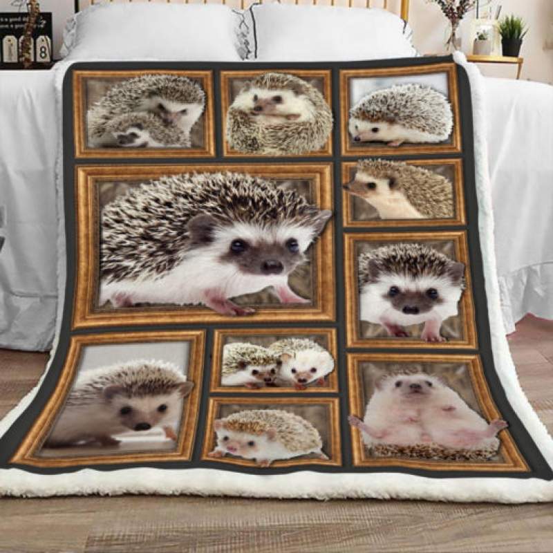 Hedgehog Sherpa Blanket JR1603 95O47