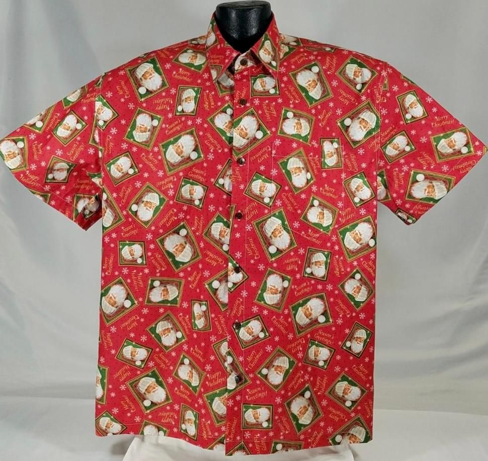 Christmas Santa Red Nice Design Hawaii Shirt Ha58375