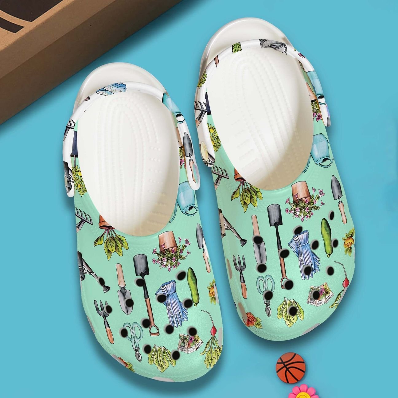 Garden Personalized Clog, Custom Name, Text, Color, Number Fashion Style For Women, Men, Kid, Print 3D Garden Girl