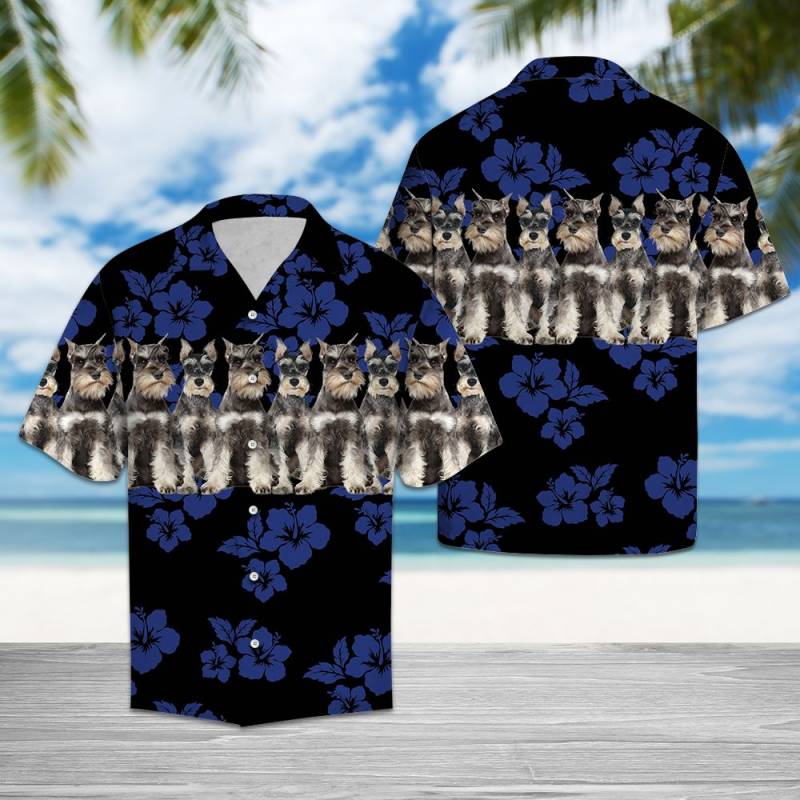 Awesome Miniature Schnauzer TG5722 – Hawaiian Shirt