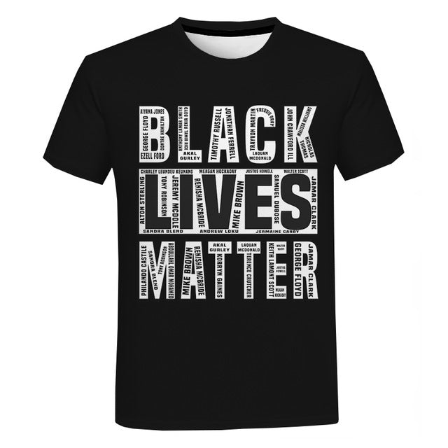 Black Lives Matter T Shirts Be The Change Support Equality