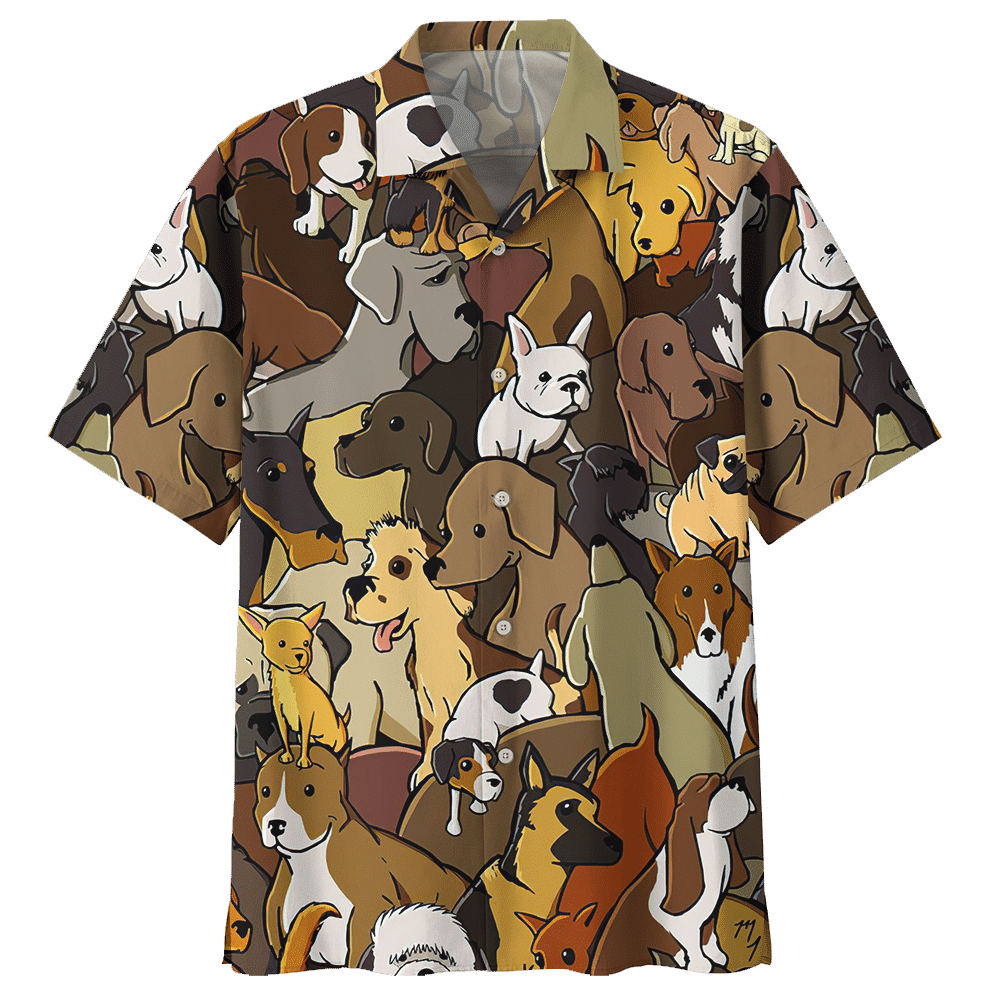 Golden Retriever Hawaii Shirt Ha34691