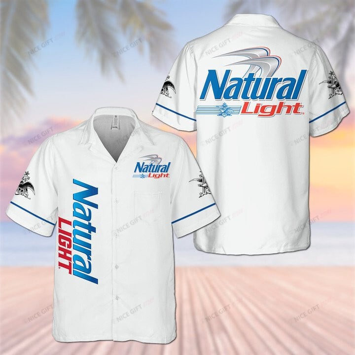 Natural Light Hawaiian Shirt 3Hs-M4N2