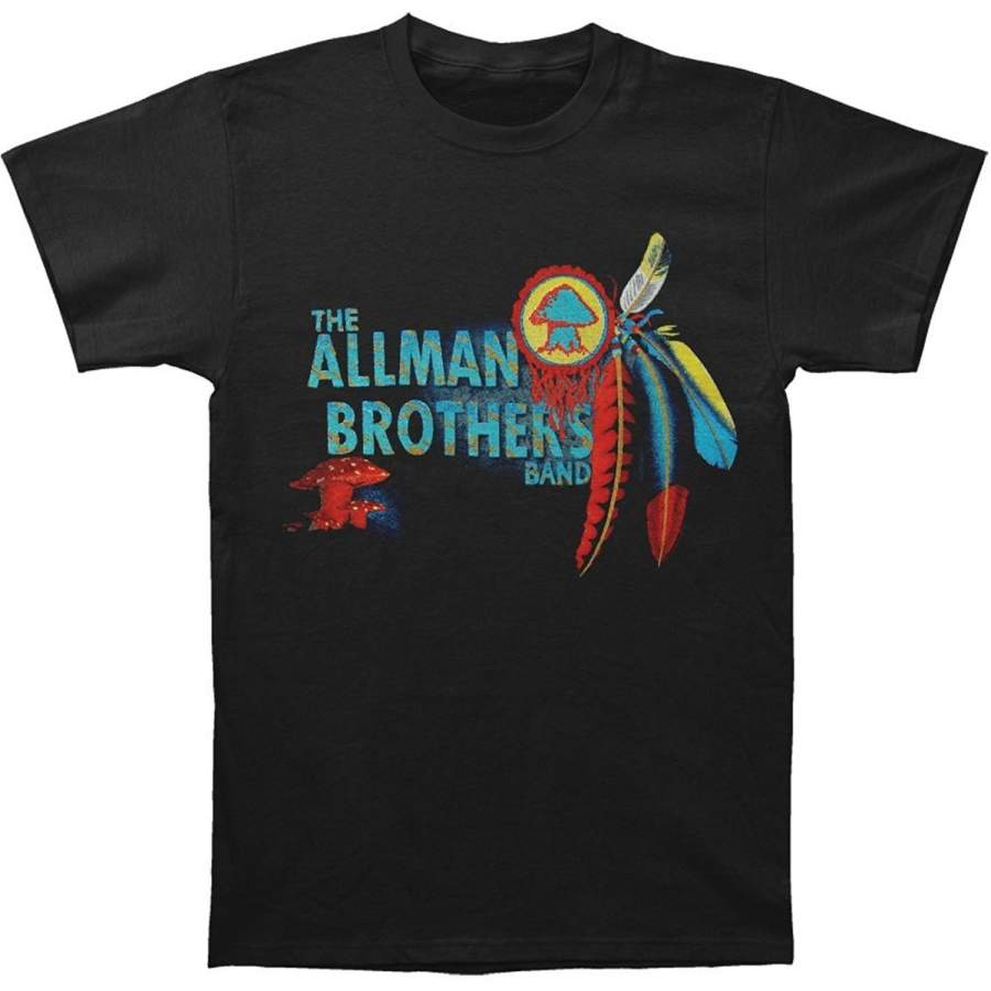 Allman Brothers Men’S Macon Ga Where It Began Cotton T-Shirt Black