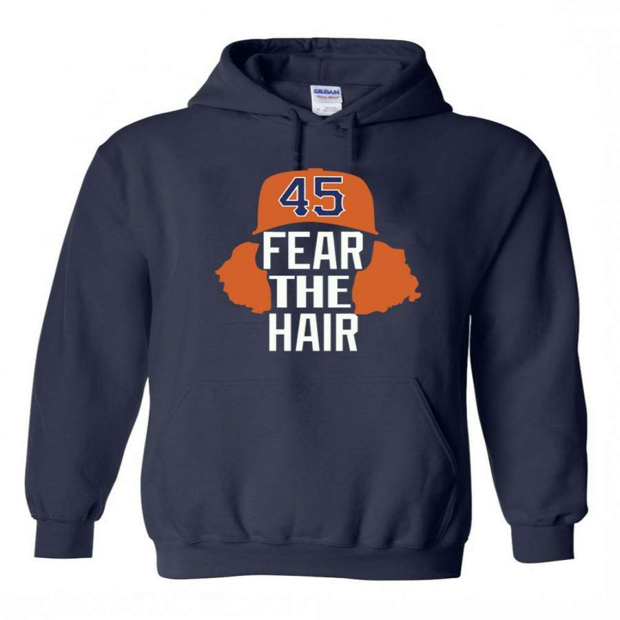 Gerrit Cole Houston Astros “fear The Hair” Hooded Sweatshirt