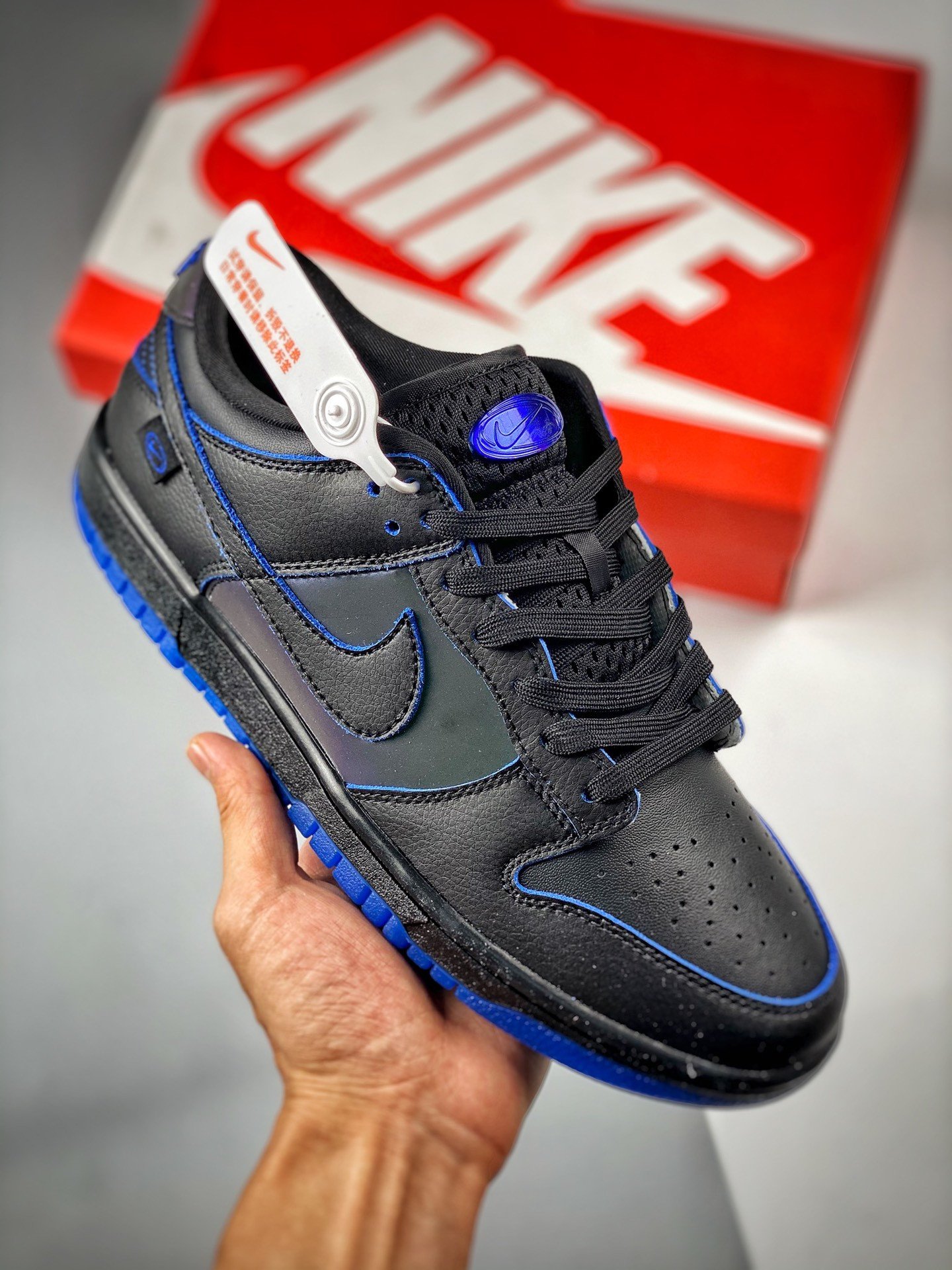 Nike Dunk Low BlackGame Royal FB1842-001 5339370