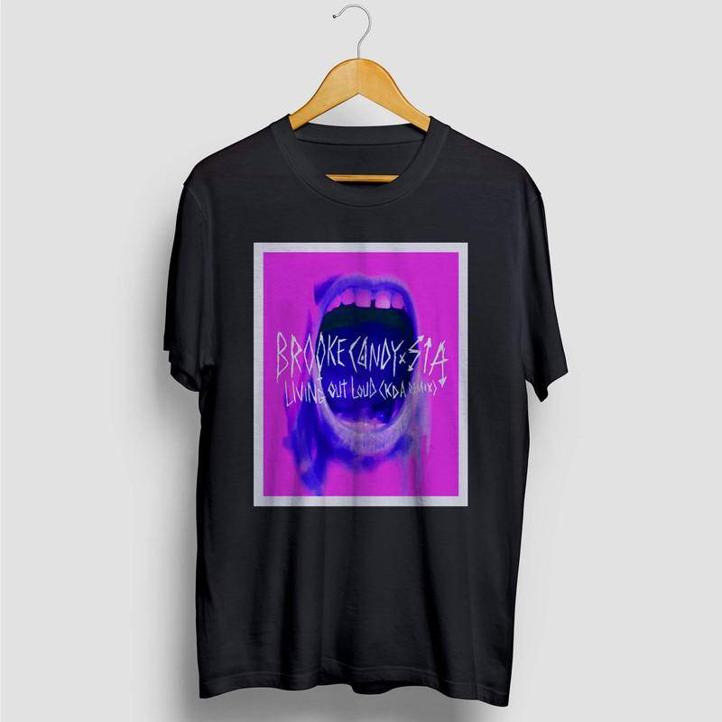 Brooke Candy Living Out Loud feat Sia Unisex T-Shirt