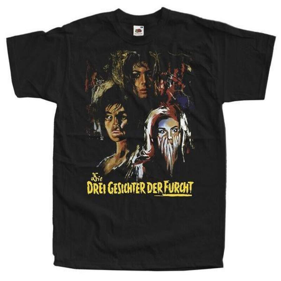 Die Drei Gesichter Der Furcht Horror Movie Poster T-shirt