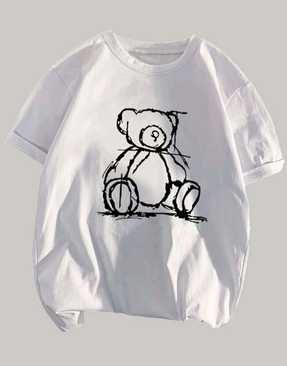 Bear Print Tee