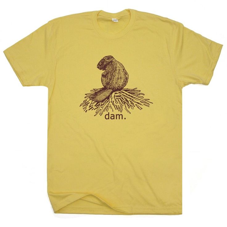 Beaver Dam T Shirt Funny Animal Shirts Cool Wildlife Tees For Mens Women Kids Cute Nature Tee Vintage Graphic Pun Humor Otter Marmot Tshirt