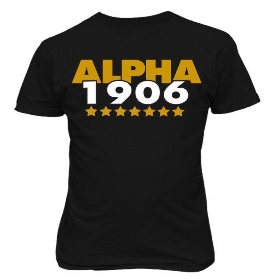 Alpha Phi Alpha 1906 Founding Year T-Shirt