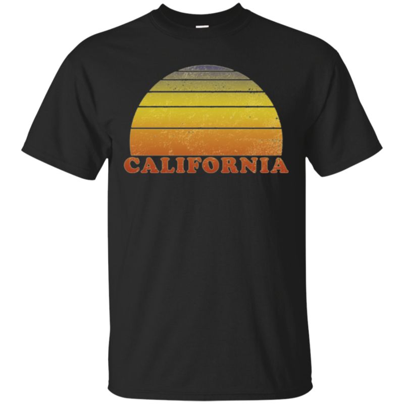 California Retro Vintage T Shirt 70s Throwback Surf Tee