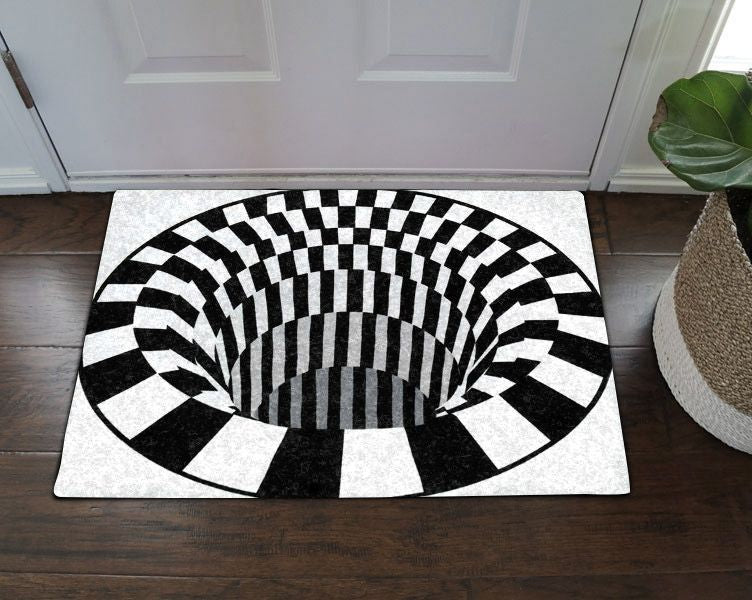 Apayprints – 3D BottoCSCess Hole 3D All Over Printed 3D All Over Printed Doormat