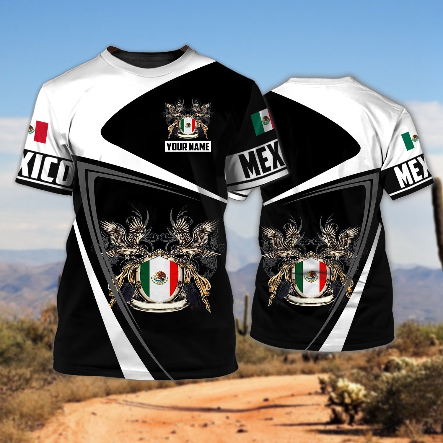 Mexico Shirt, Custom With Name Mexican T Shirt, Mexico Gifts