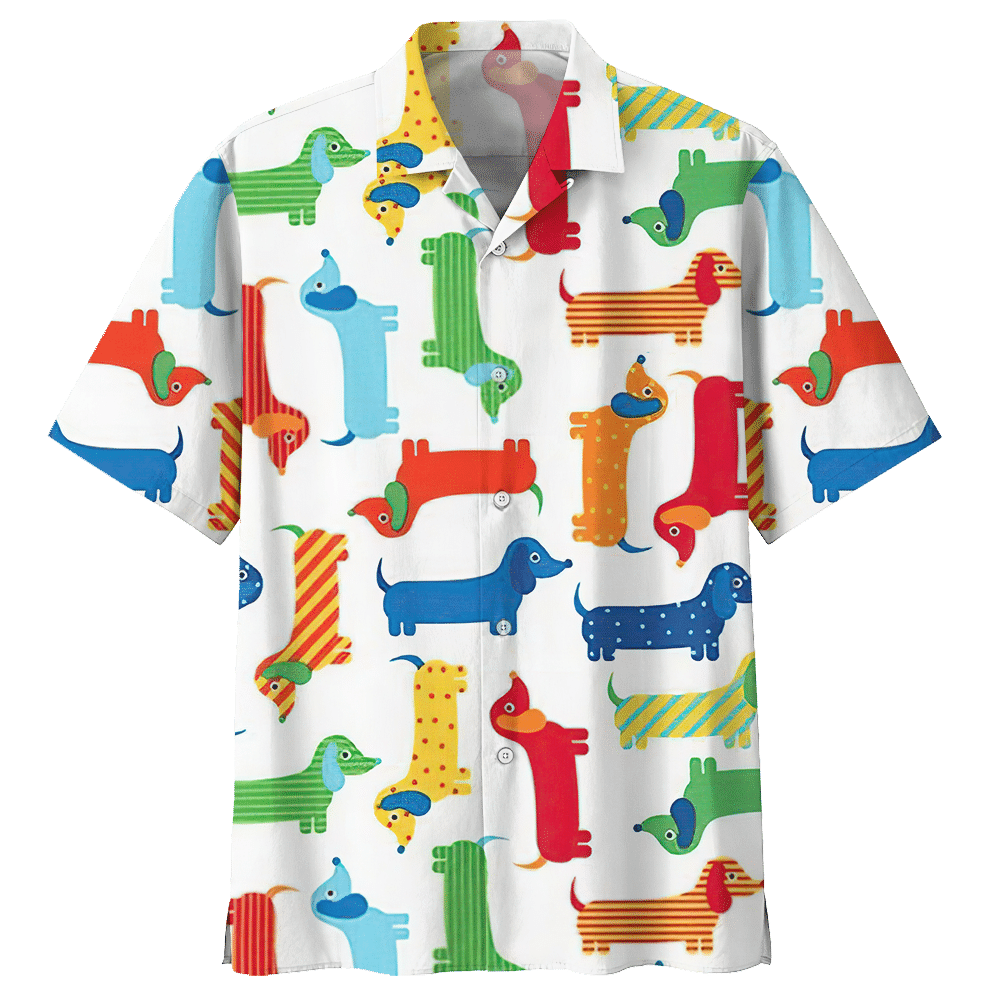 Dachshund Hawaii Shirt Ha58718