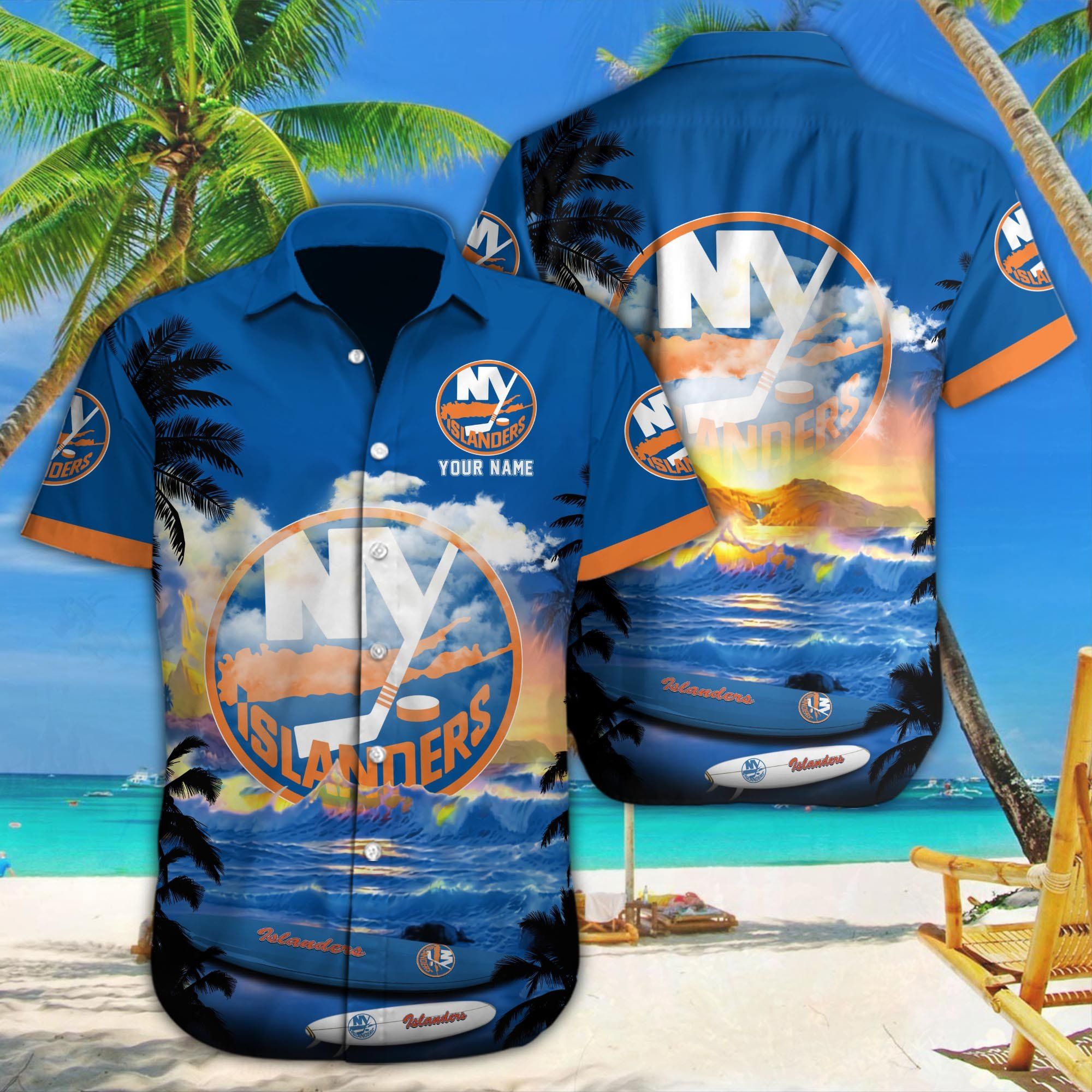 New York Islanders Mystique Woven In Hawaiian Outfit