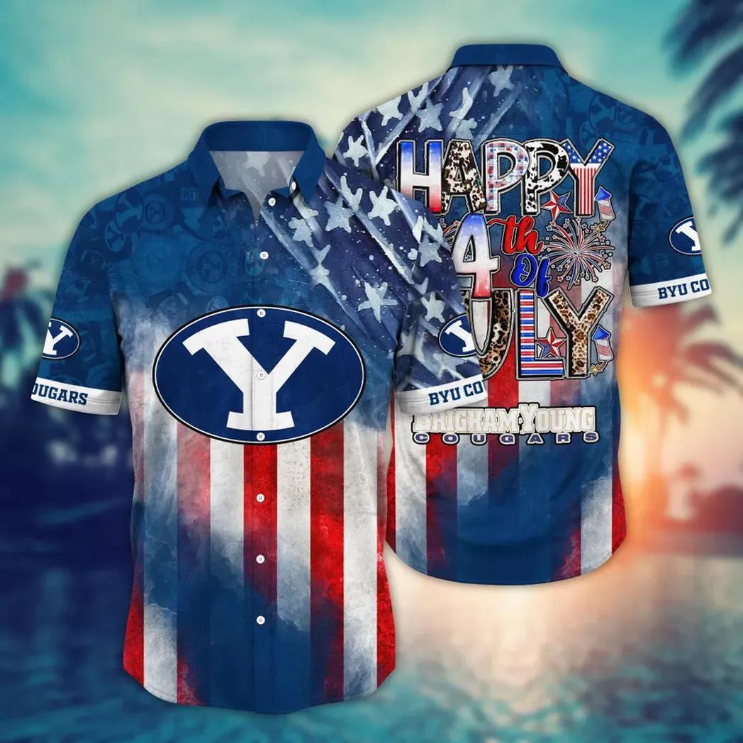 Byu Cougars Ncaa Aloha Hawaiian Shirt 2, Ncaa Hawaiian Shirt
