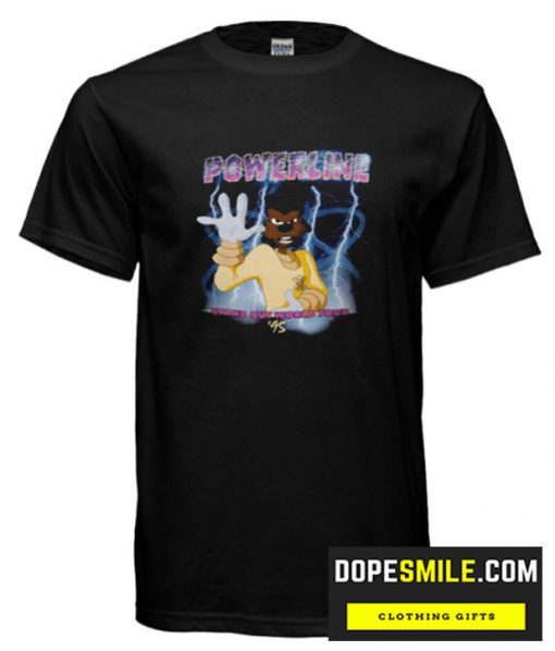 Powerline Stand Out Tour cool t shirt