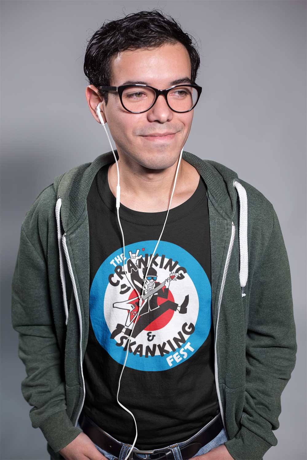 The Mighty Mighty Bosstones Merch Crankin’ Worcester Black 2018 Tour T-Shirt