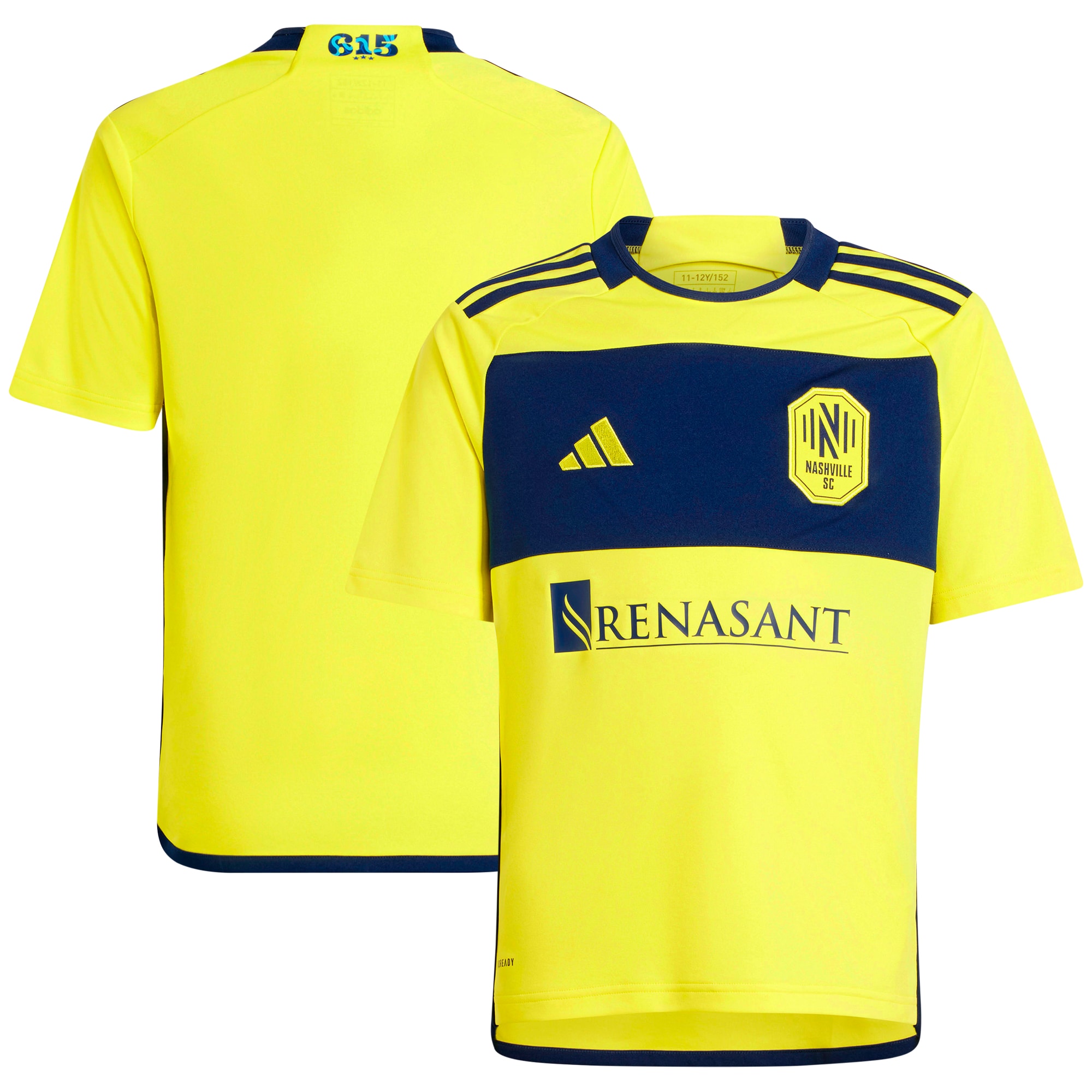 Nashville SC Youth 2024 The 615 Kit Replica Jersey – Yellow