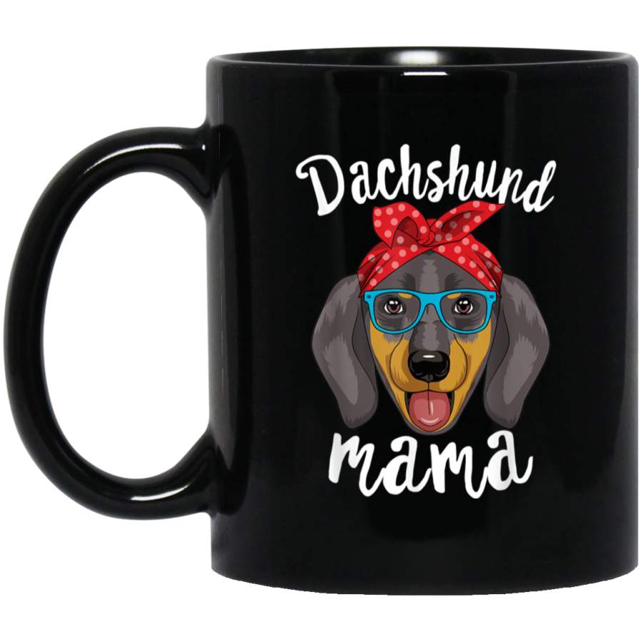 Dachshund Mama Mug Puppy Mom Dog Mama Lover Gift Mug