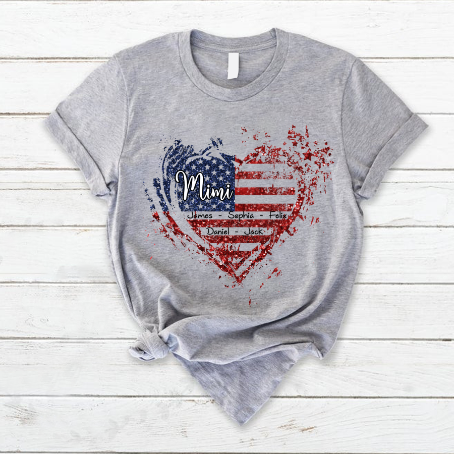 Mimi Heart American T-Shirt