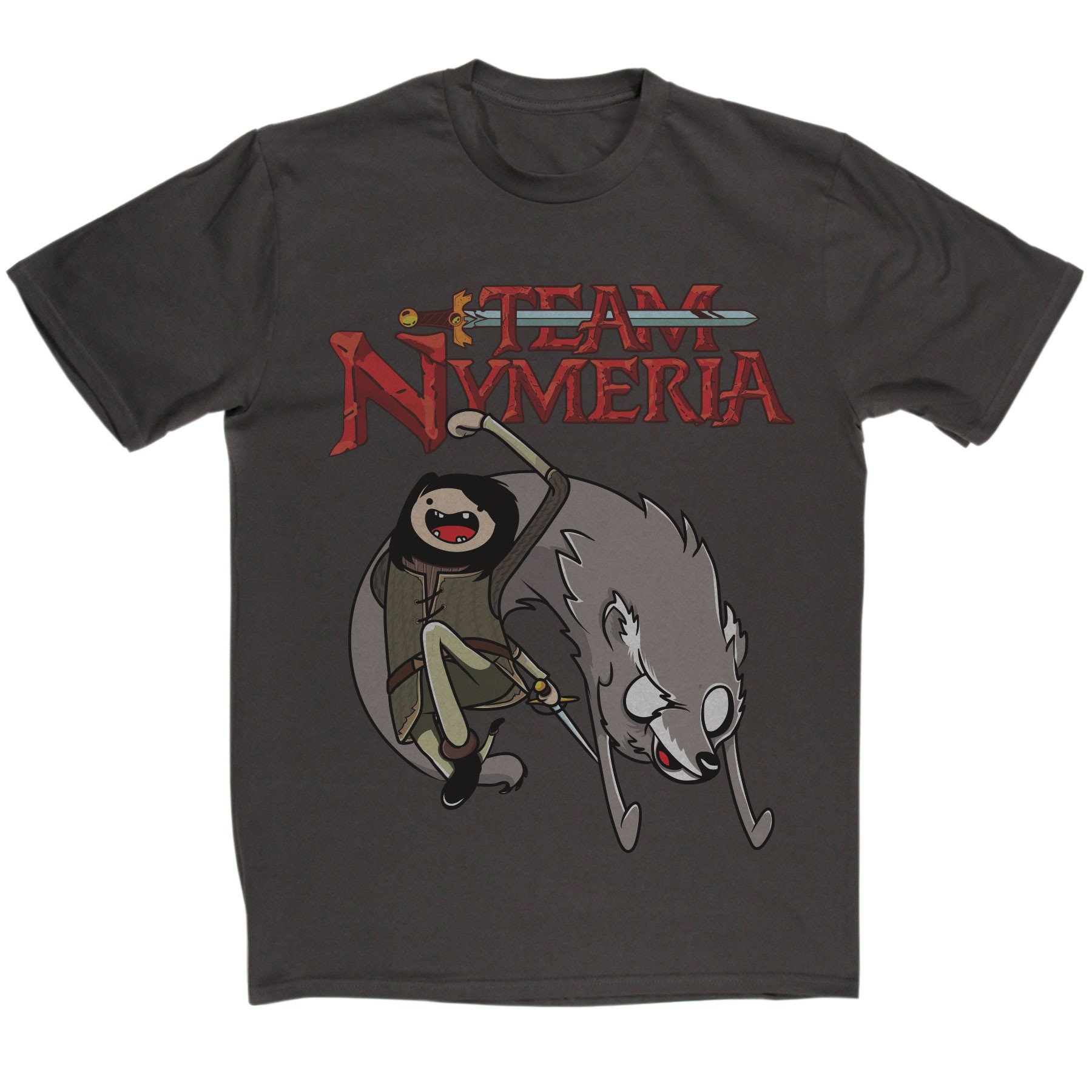 Team Nymeria T Shirt Inspired By Game Of Thrones