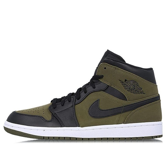 JD 1 Mid Olive Canvas 601019