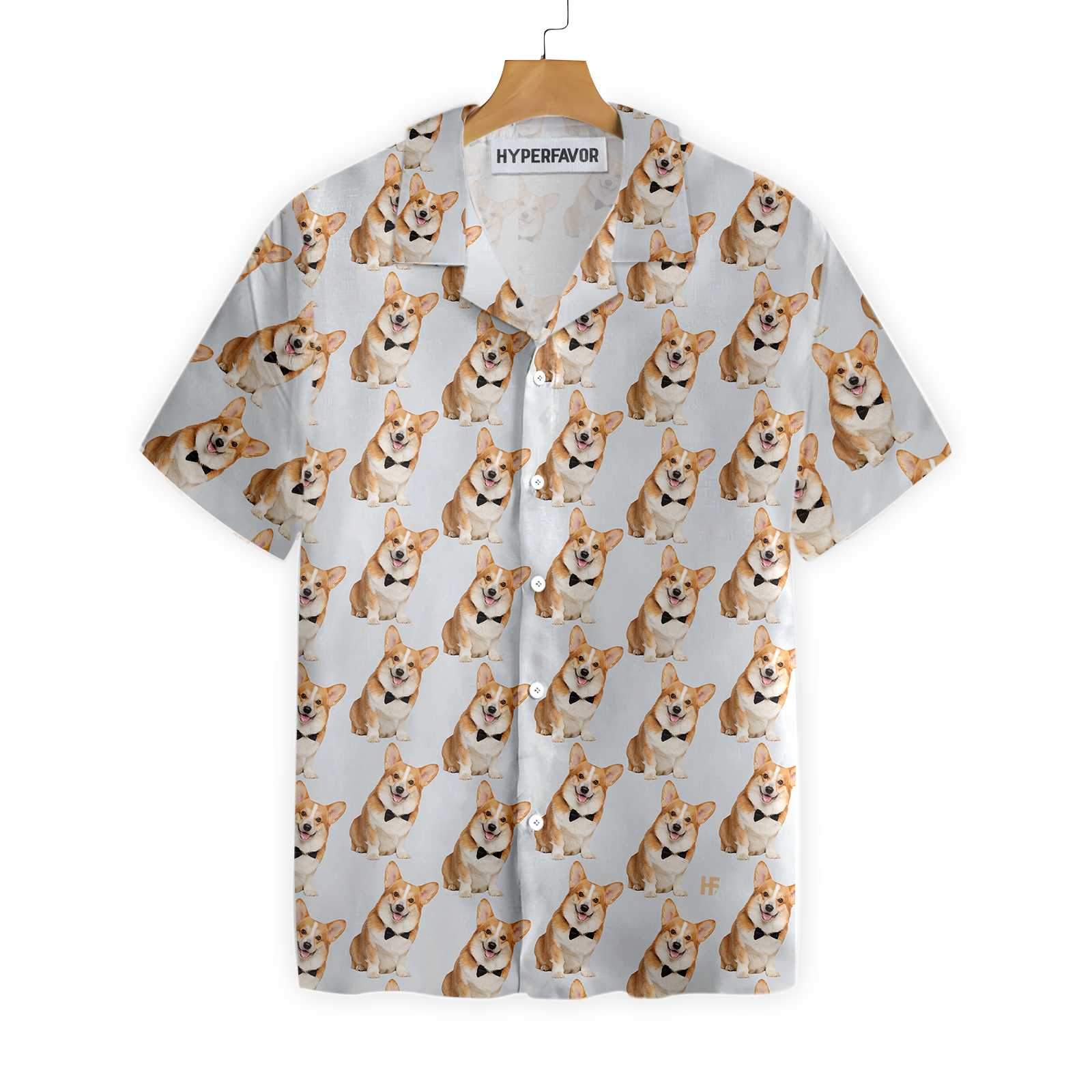 Gentleman Corgi Hawaii Best Shirt For Men And Women Ha93530