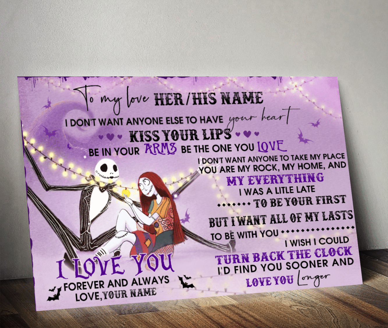 Nightmare My Love My Home My Everything Custom Poster CC