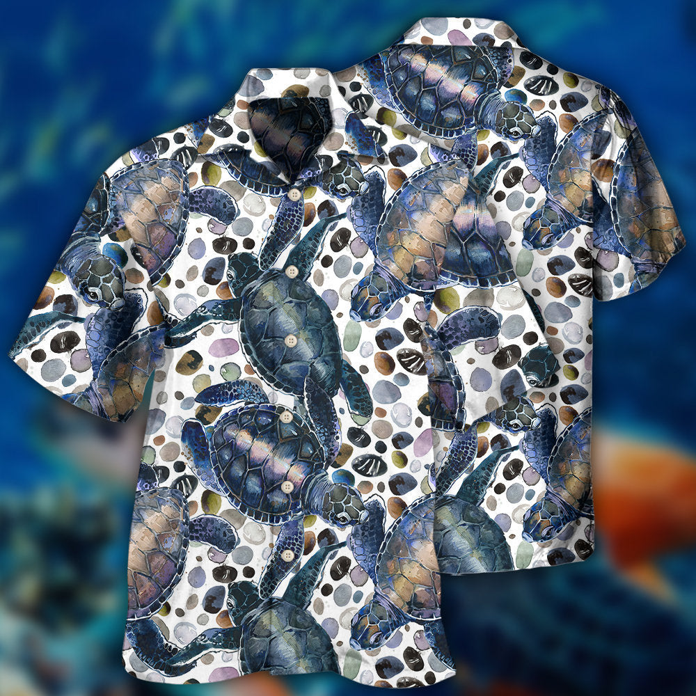 Turtle Art Style Hawaii Shirt Ha68543