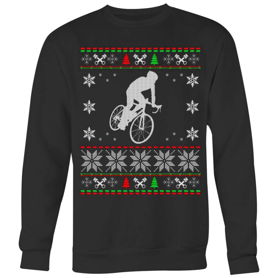 Ugly Christmas Biker Sweatshirt & Hoodie