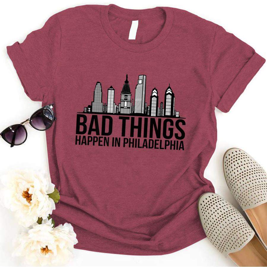 bad things happen in philadelphia Premium T Shirt