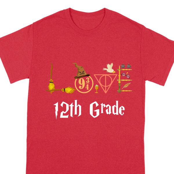 Love Wizards, Muggles Back To School | Personalized-Shirt