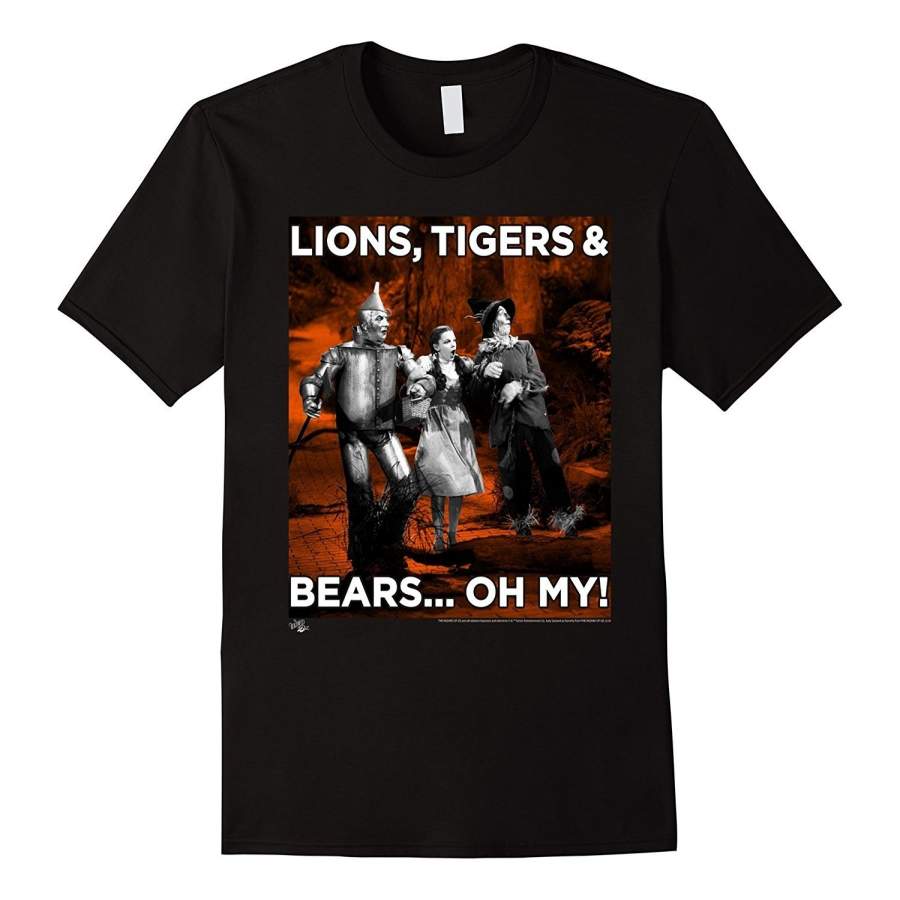 Wizard Of Oz Lionstigers & Bears Men’S Funny Cool T-Shirt