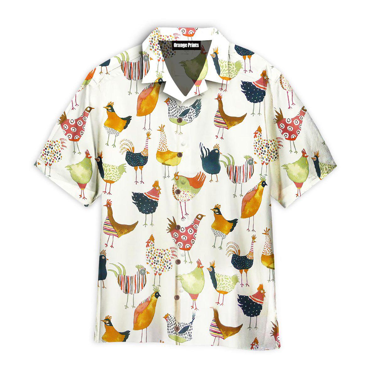 Chicken Aloha Hawaii Shirts For Men Women Ha71682