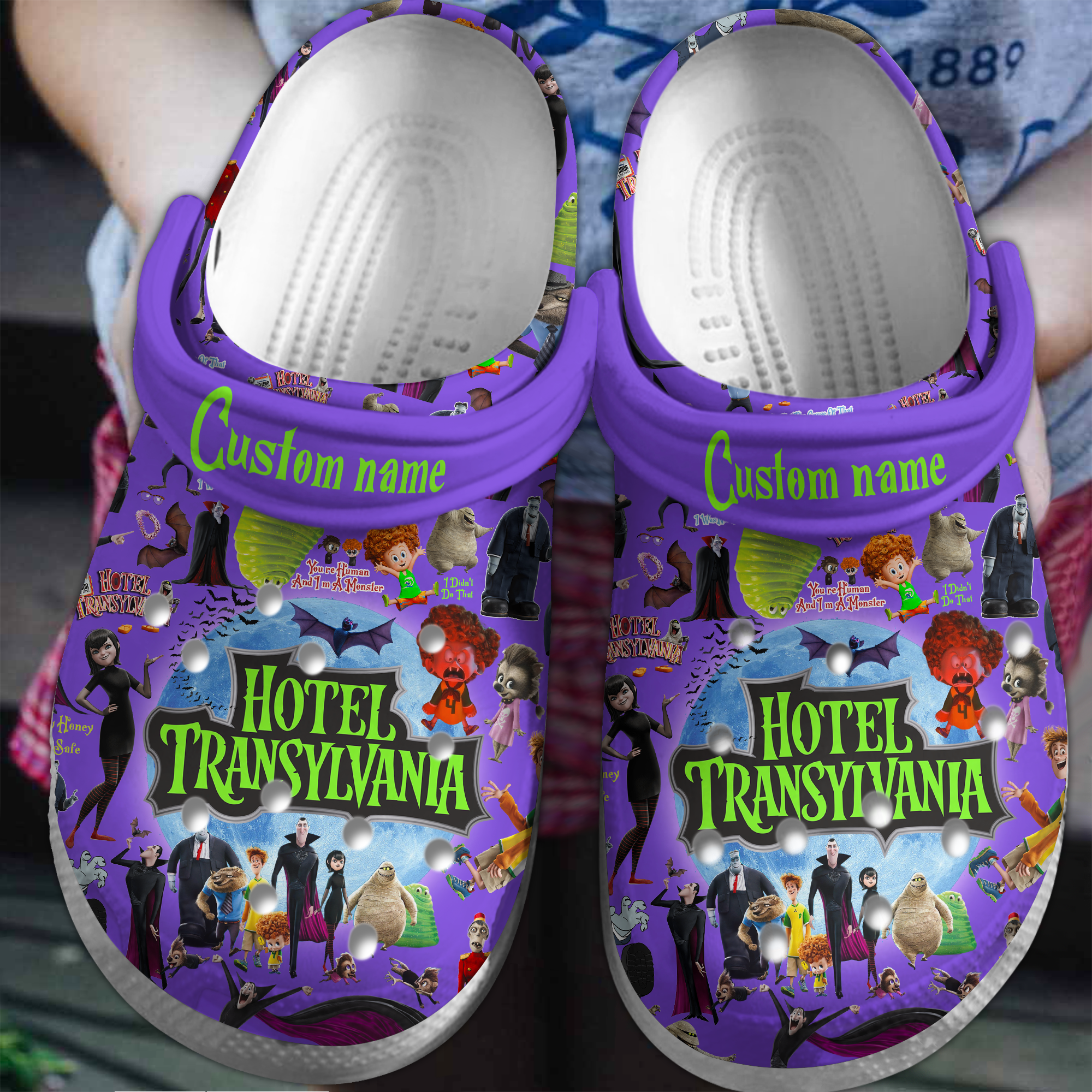 Hotel Transylvania Movie Crocss Clogs For Men Women And Kid Bm1411-1143