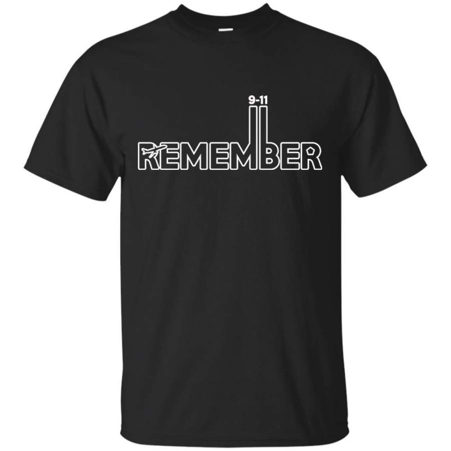 AGR 9-11 2001 Memorial Always Remembers Patriot Day Tshirt