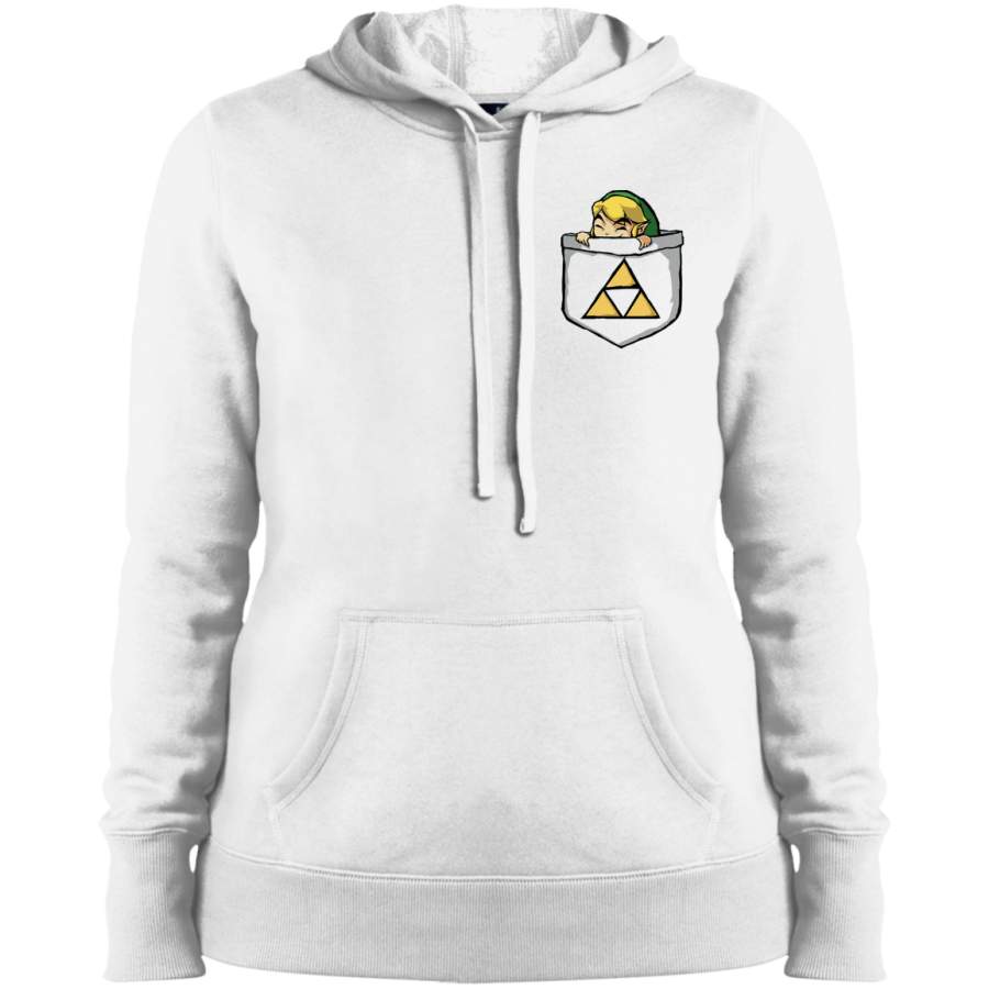 AGR Legend of Zelda – Pocket Link Ladies’ Pullover Hooded Sweatshirt