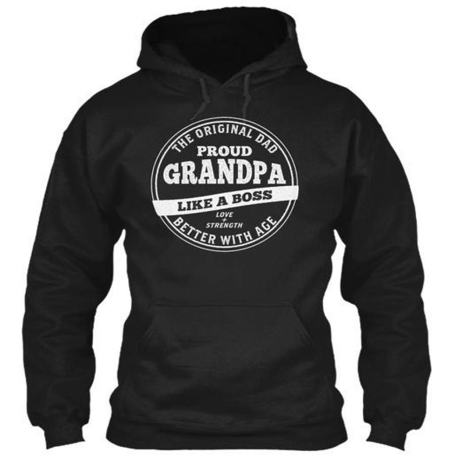 2018 New FashionPapa Bear Best Dad Ever Father Gildan Hoodie Sweatshirt