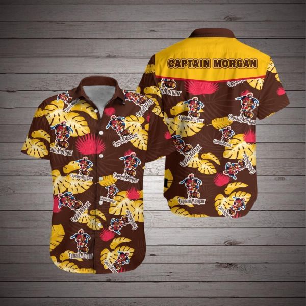 Captain Morgan Hawaiian Shirt V1