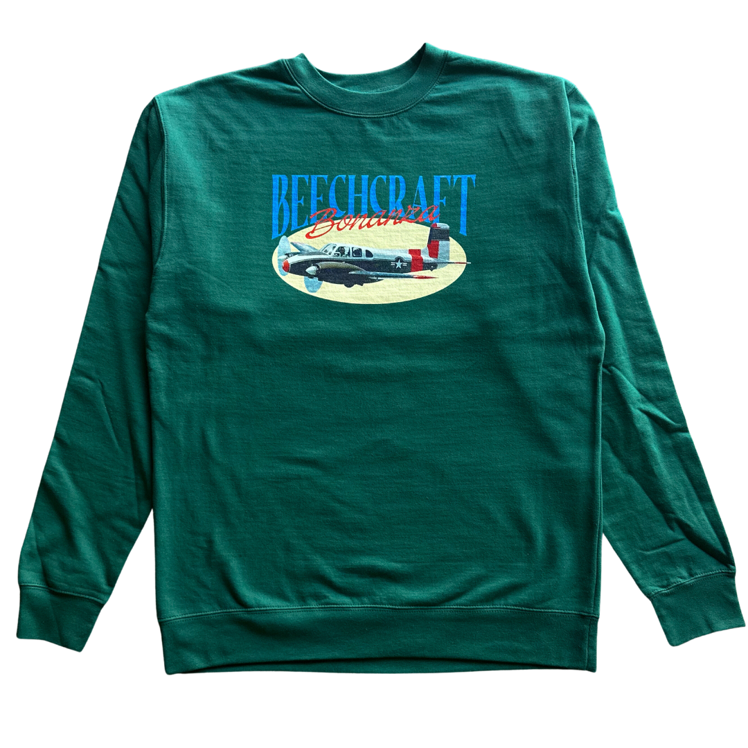 Beechcraft Bonanza v2 Crewneck